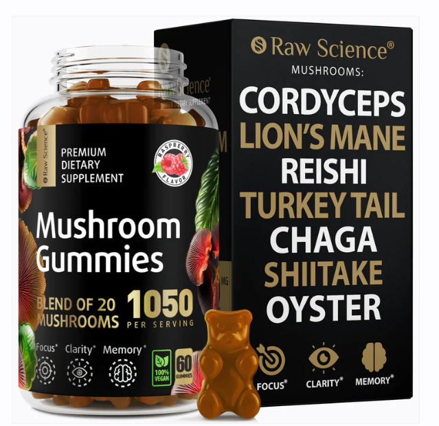 Revitalize Your Body and Mind with the Ultimate Mushroom Gummy Blend